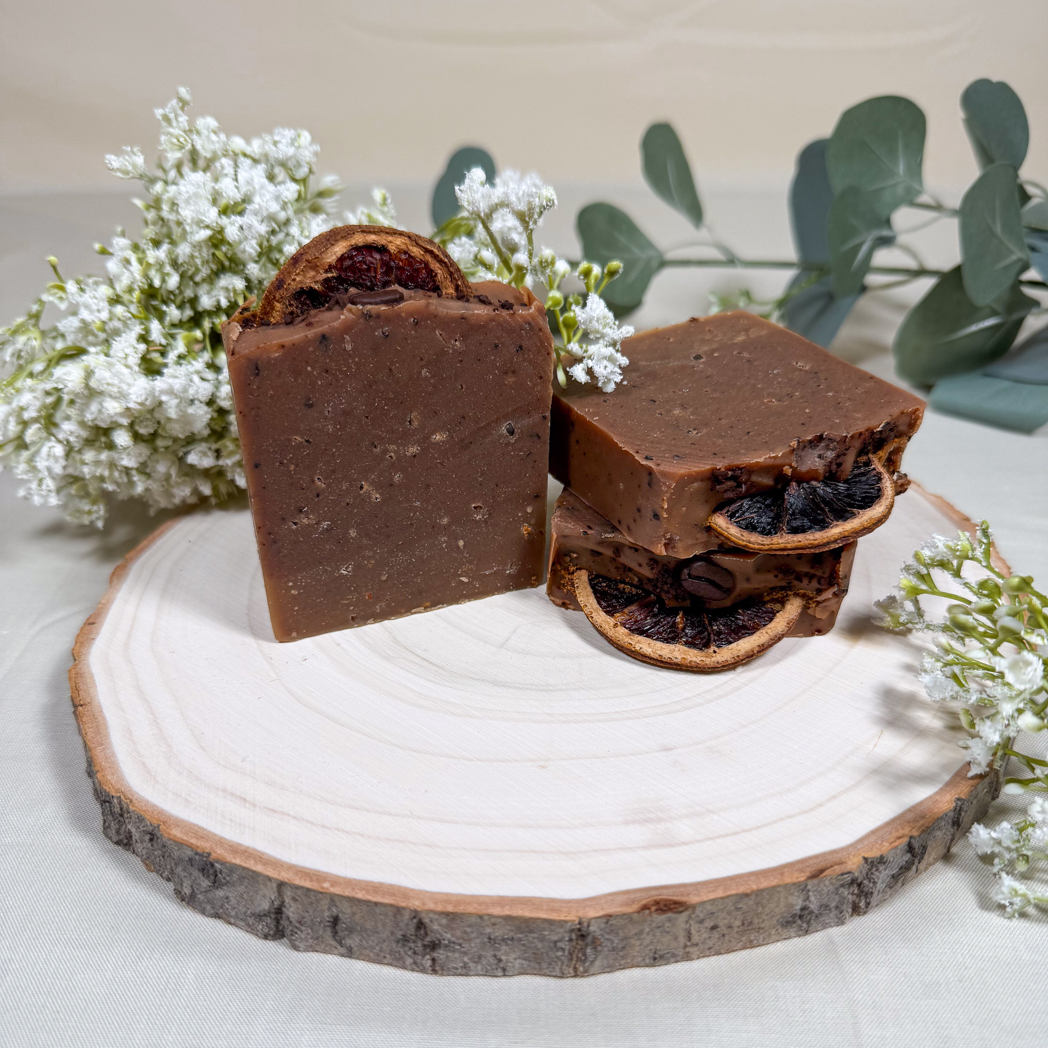 Jabón de Café y Naranja